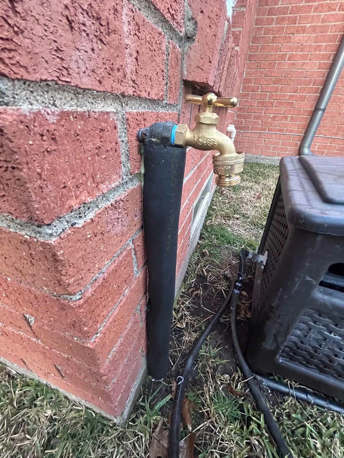 Hose bib work